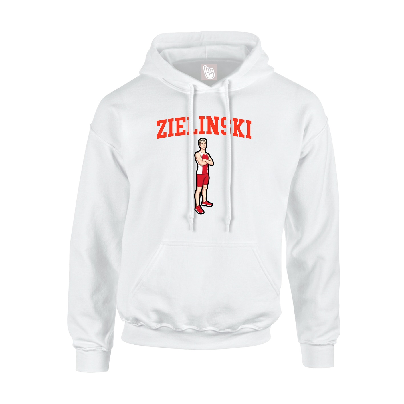 Youth Hoodie — Shirsey in White