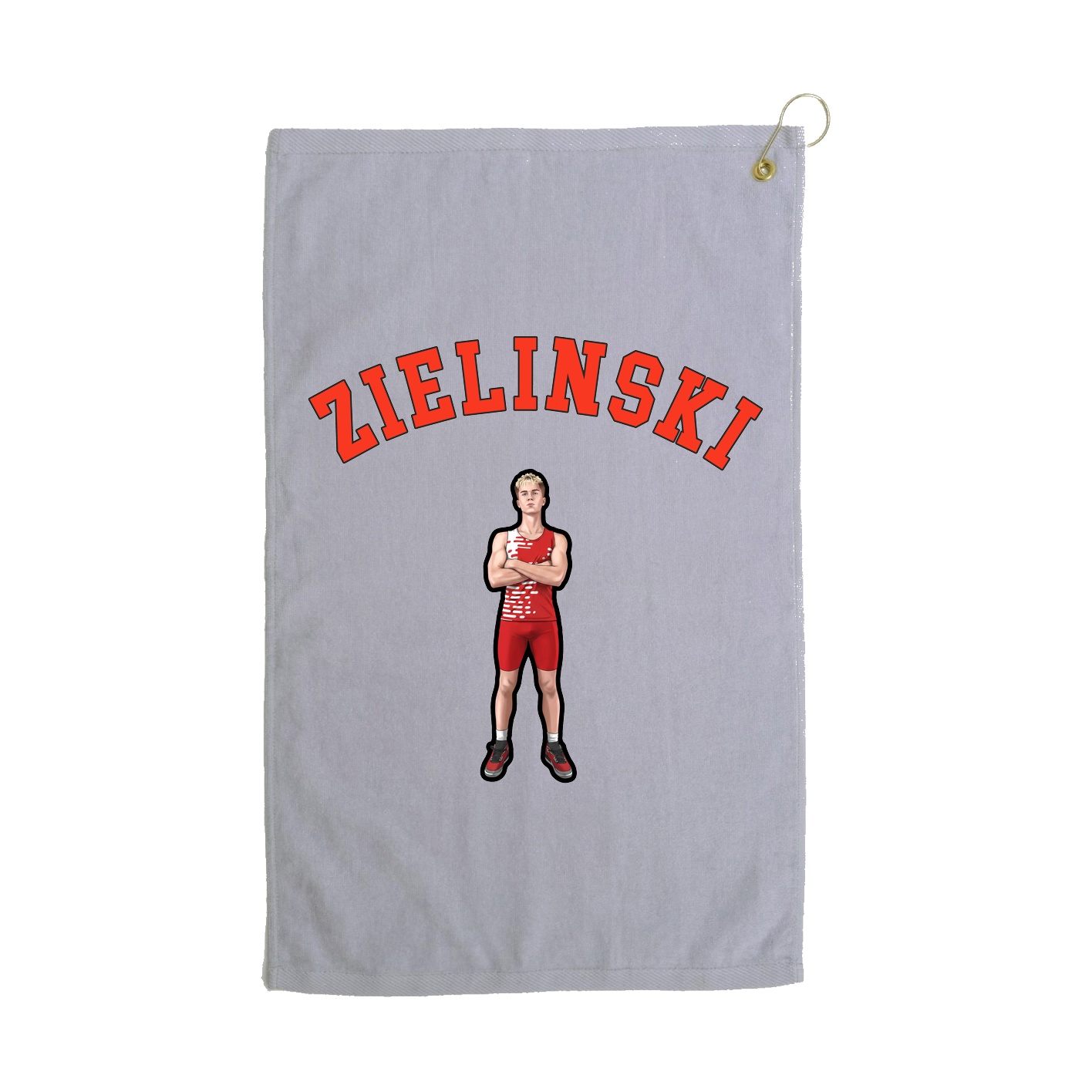 Golf Towel — Shirsey Arch in Grey