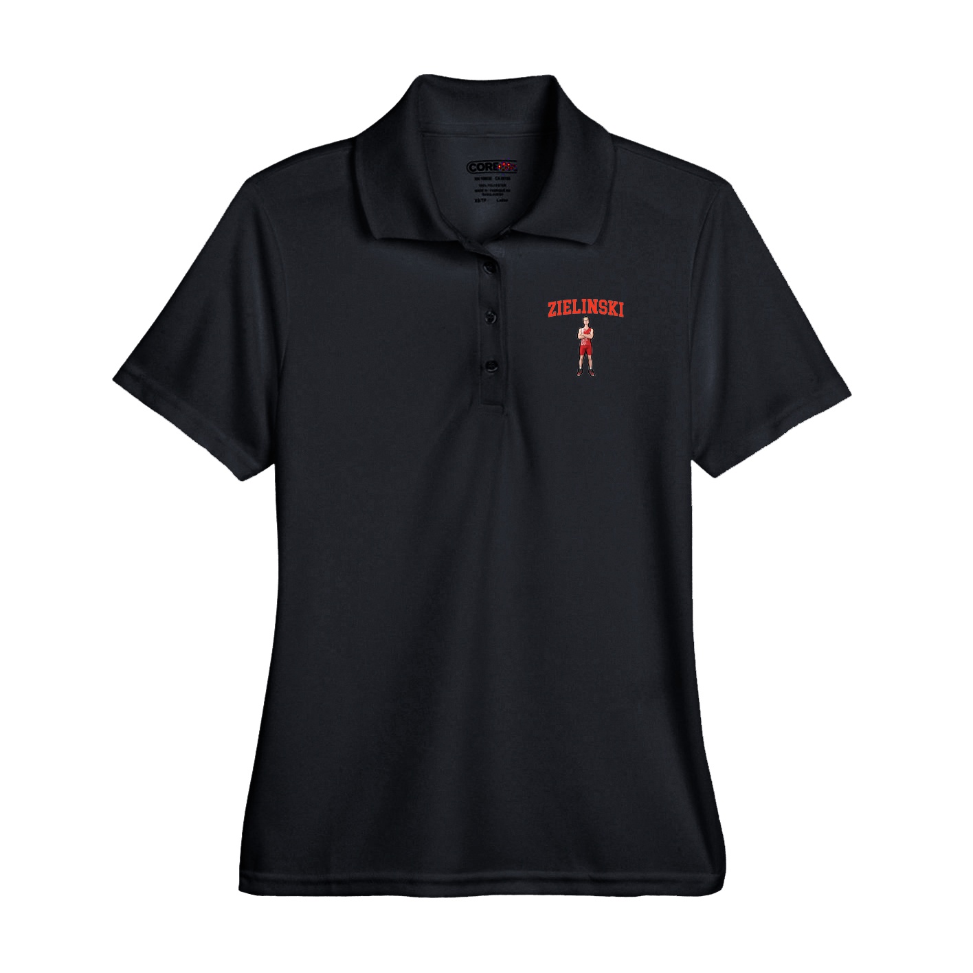 Performance Polo — Shirsey in Black