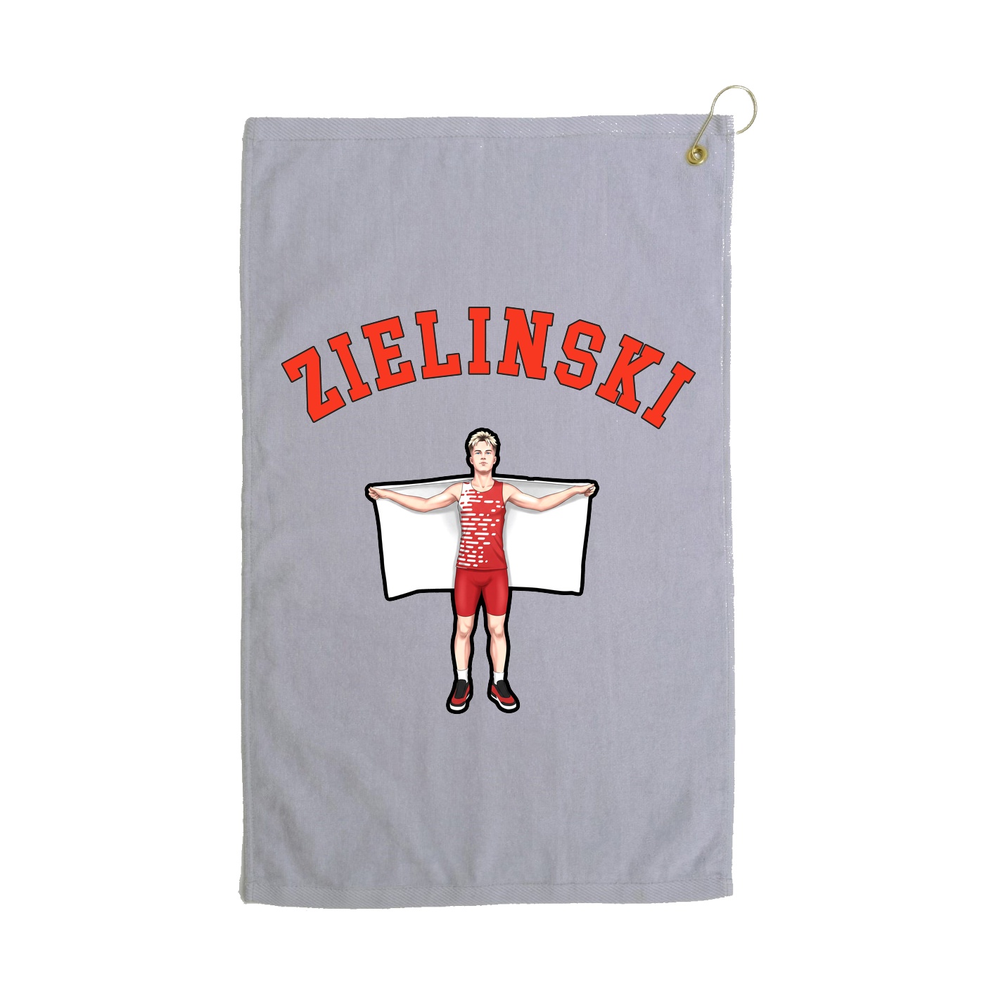 Golf Towel — Shirsey Arch in Grey