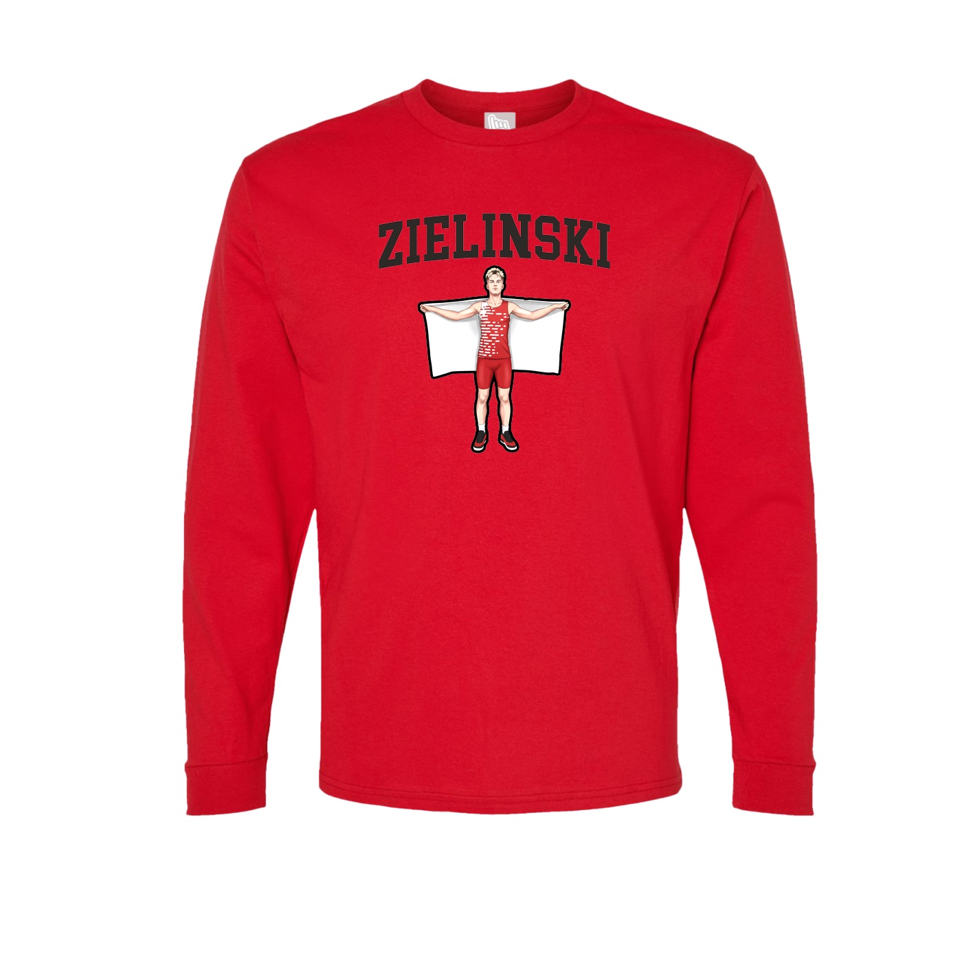 Long Sleeve Tee — Shirsey in Red