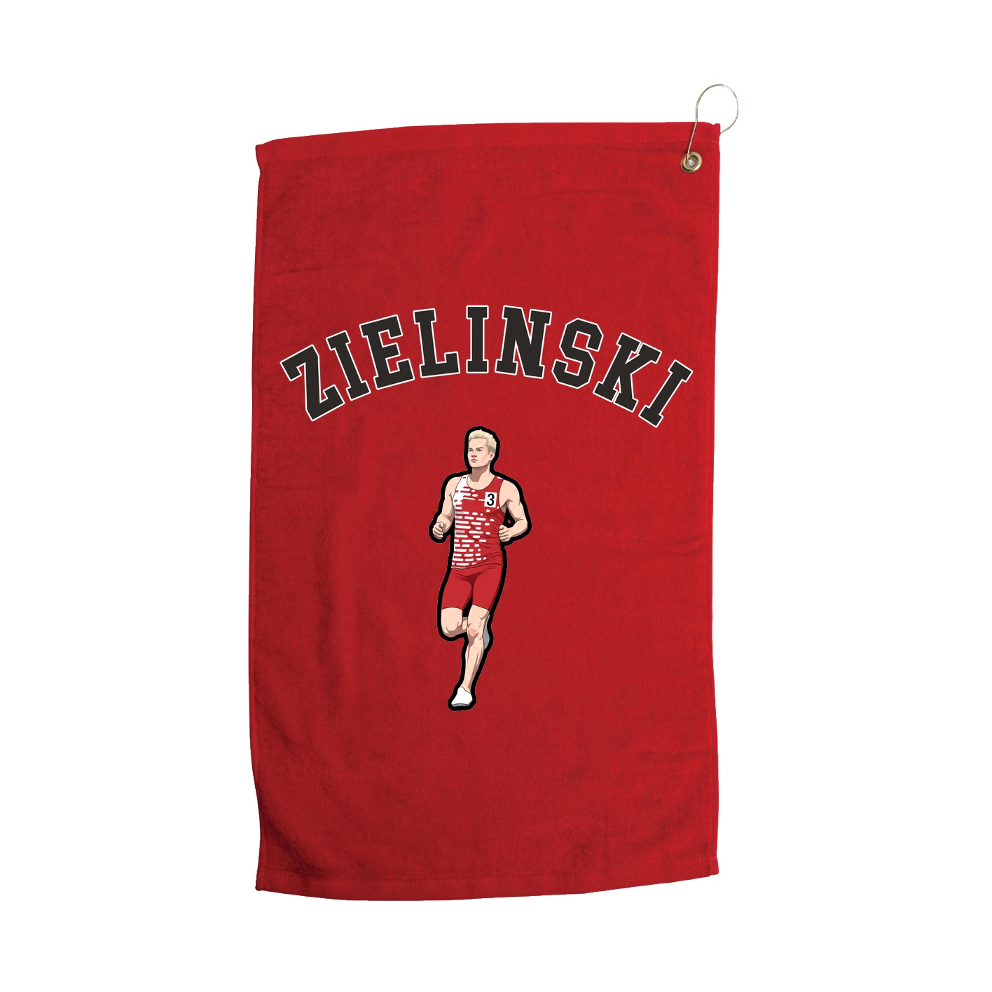 Golf Towel — Shirsey Arch in Red