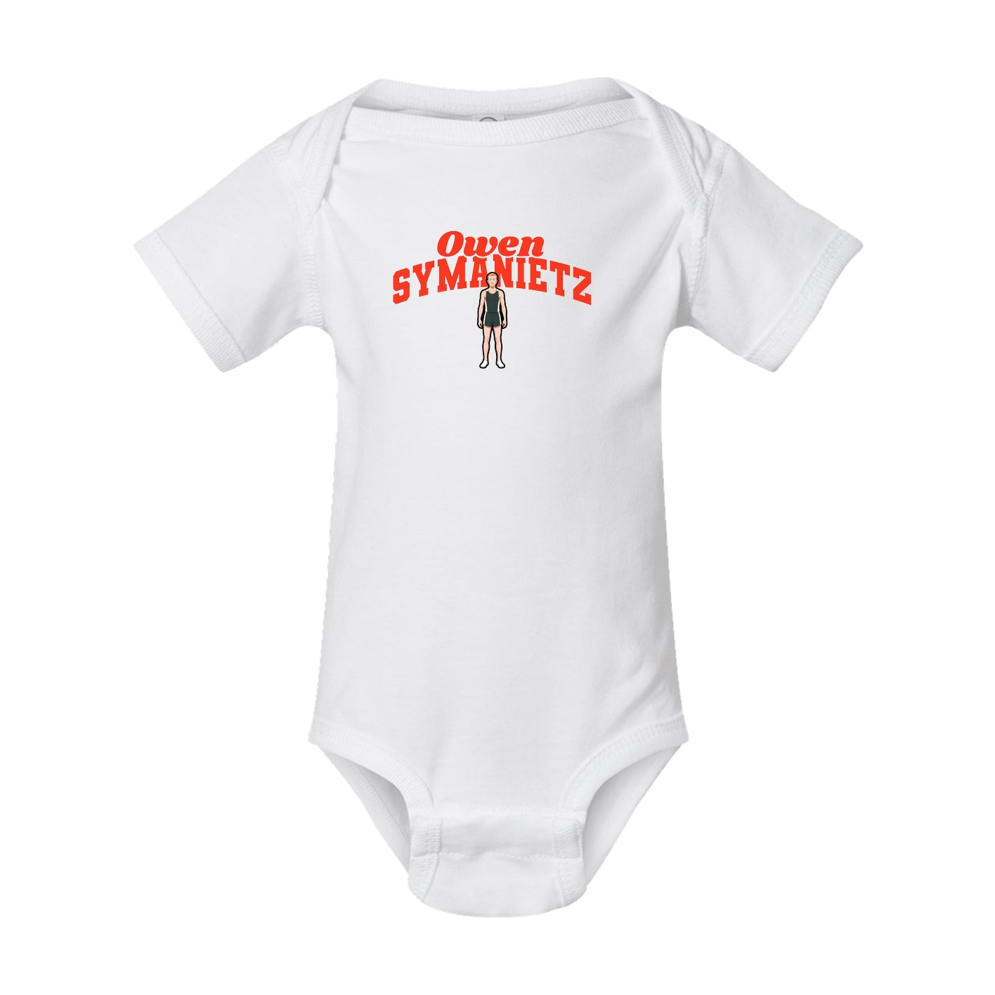 Baby Onesie — Signature Arch in White