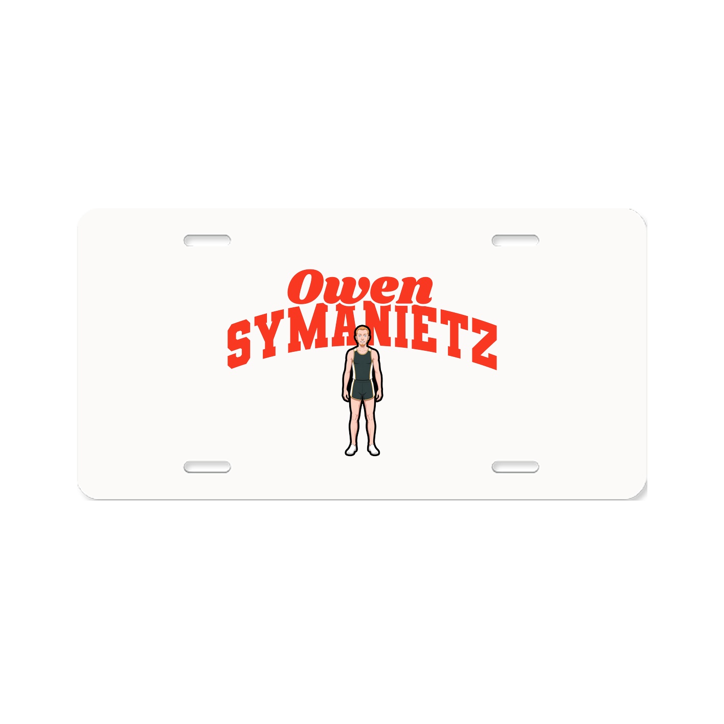 License Plate — Signature Arch in Classic