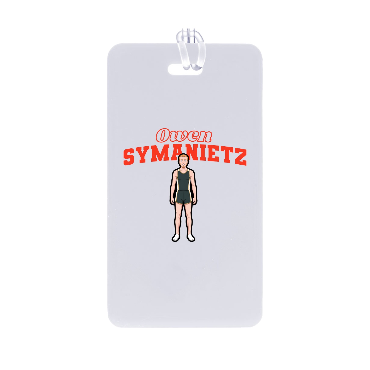 Bag Tag — Name Arch in Classic