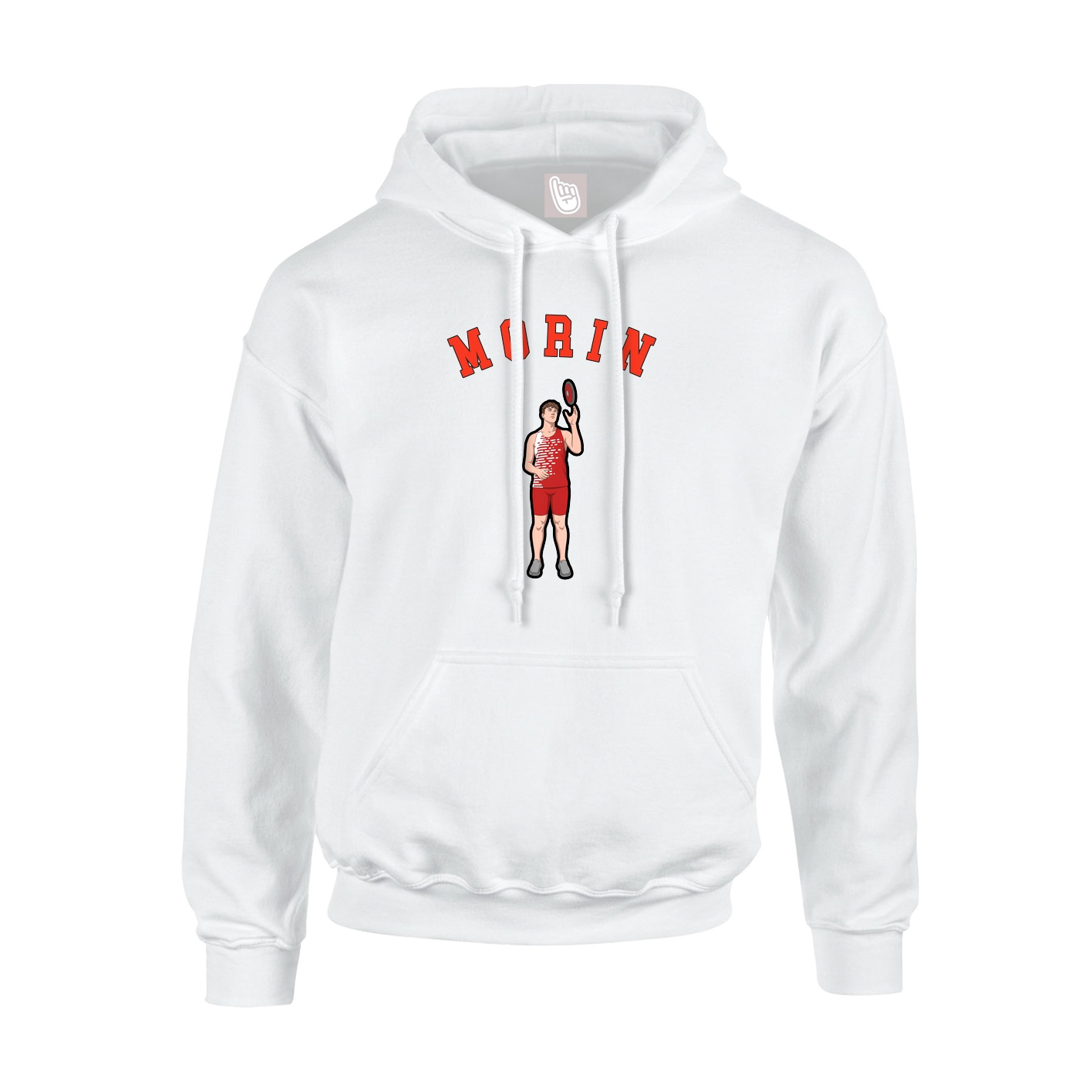 Hoodie — Shirsey Arch in White
