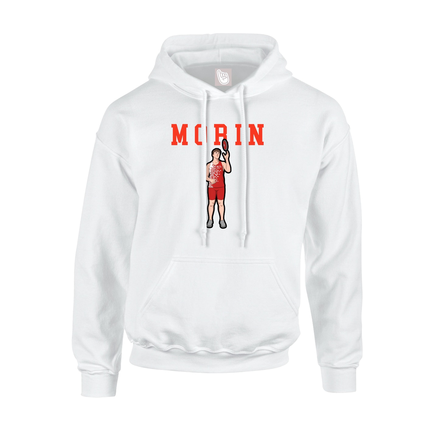 Hoodie — Shirsey in White