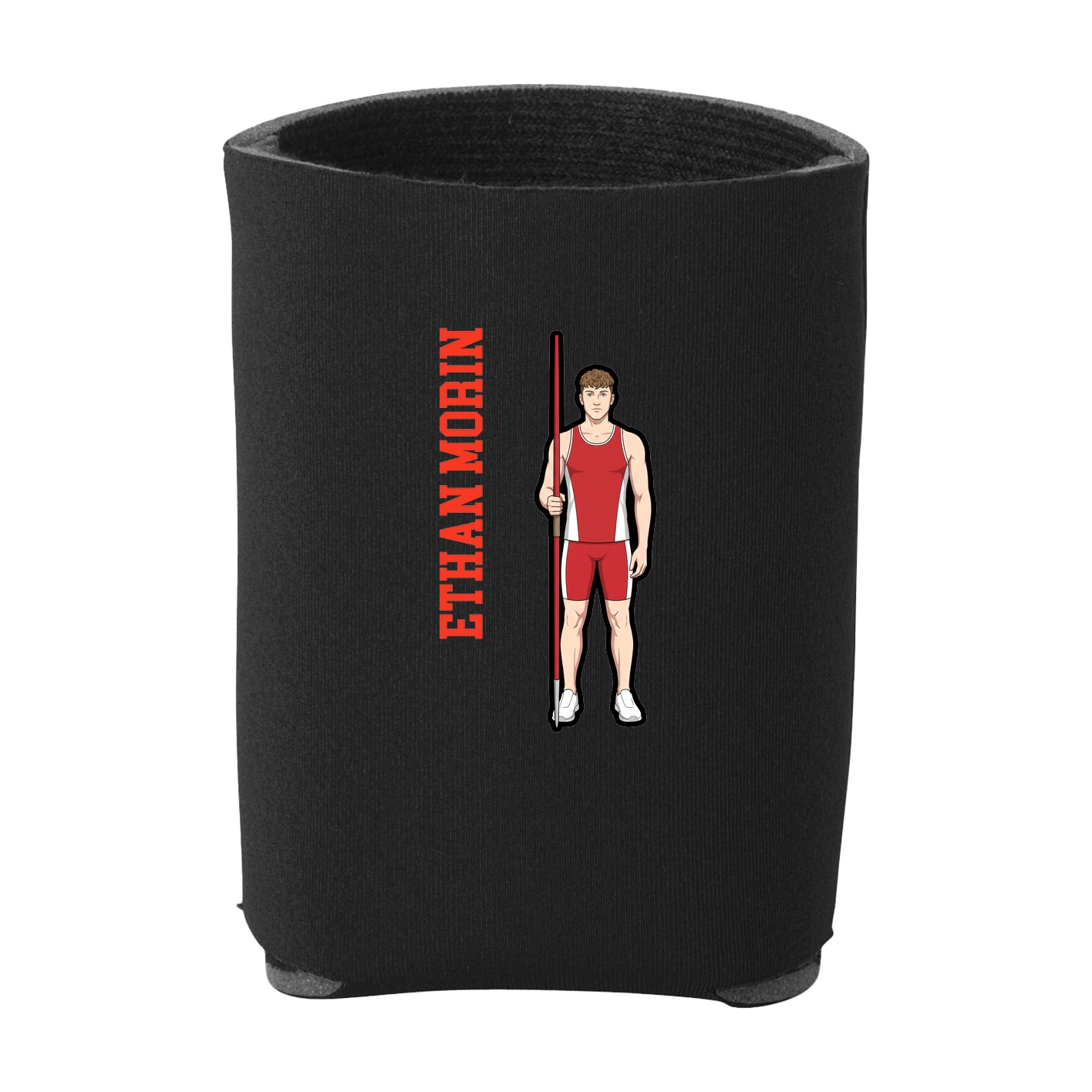 Can Holder — Name Vertical in Black