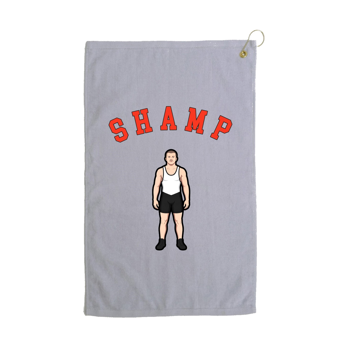 Golf Towel — Shirsey Arch in Grey