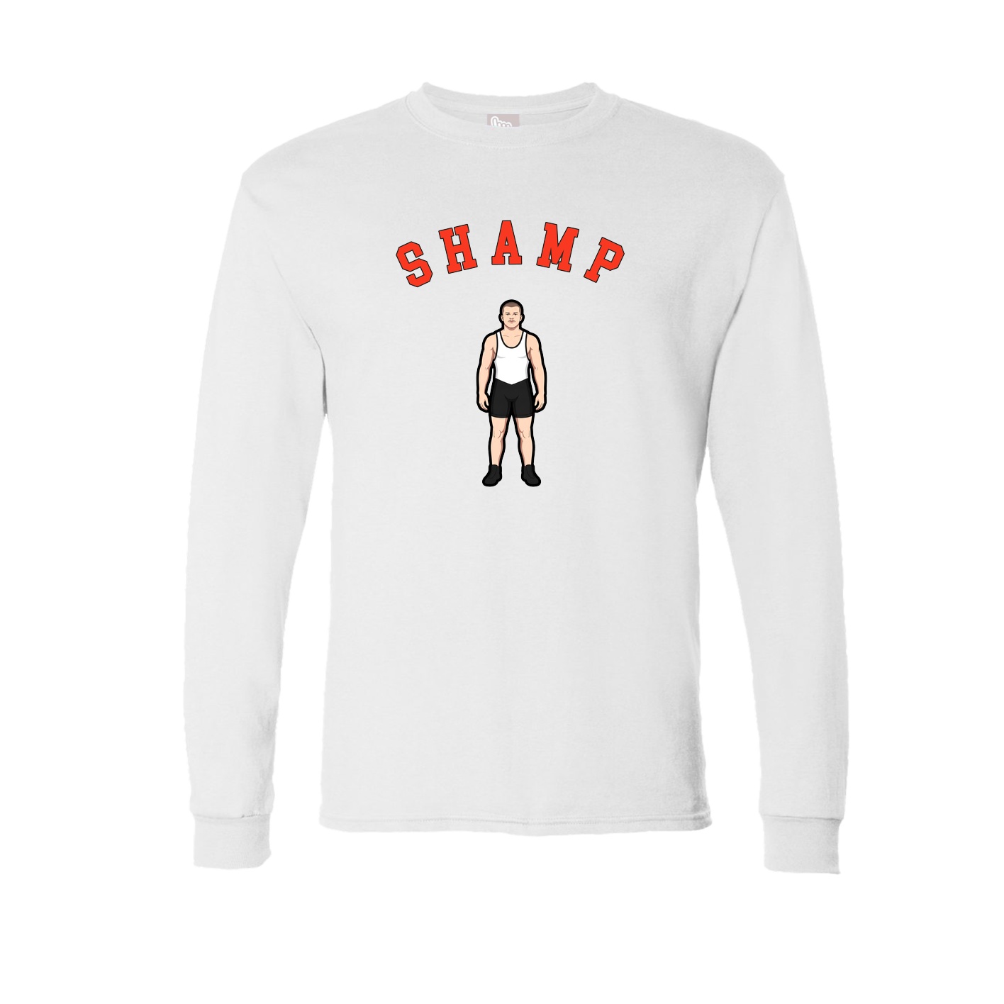 Long Sleeve Tee — Shirsey Arch in White