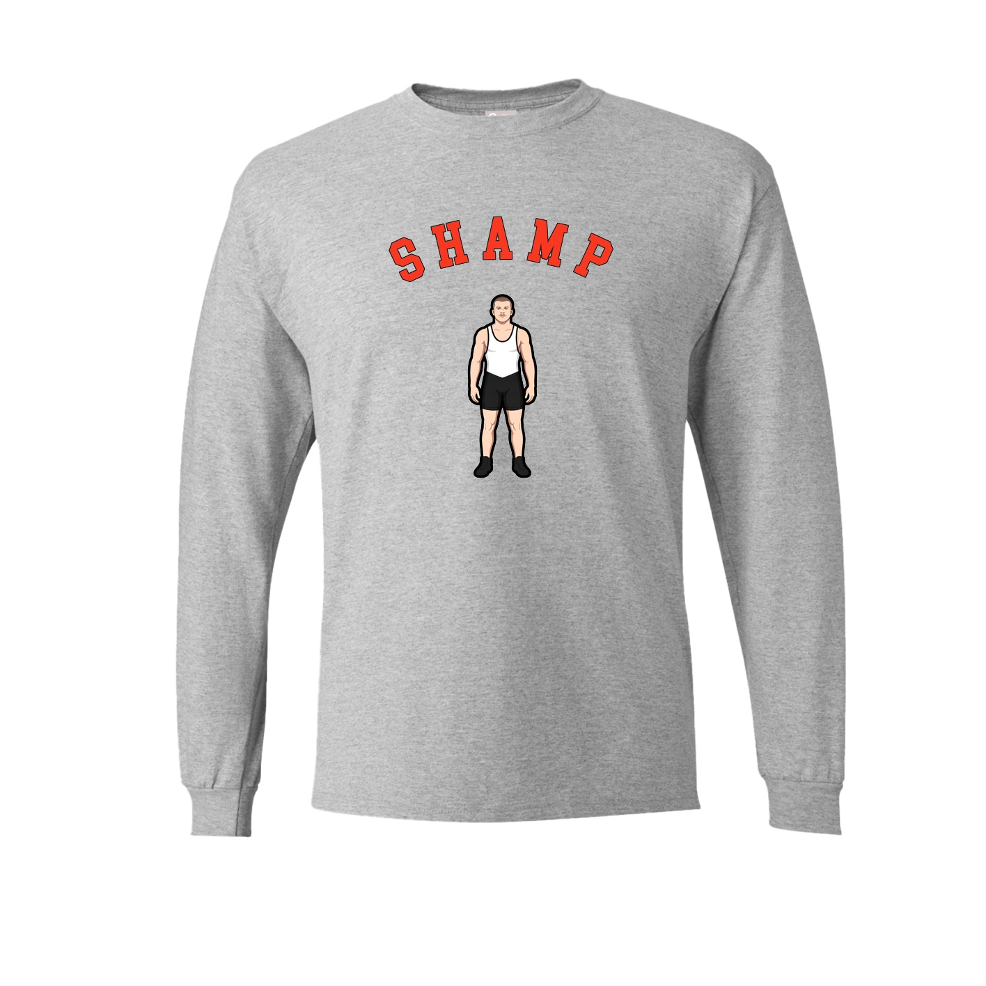 Long Sleeve Tee — Shirsey Arch in Grey