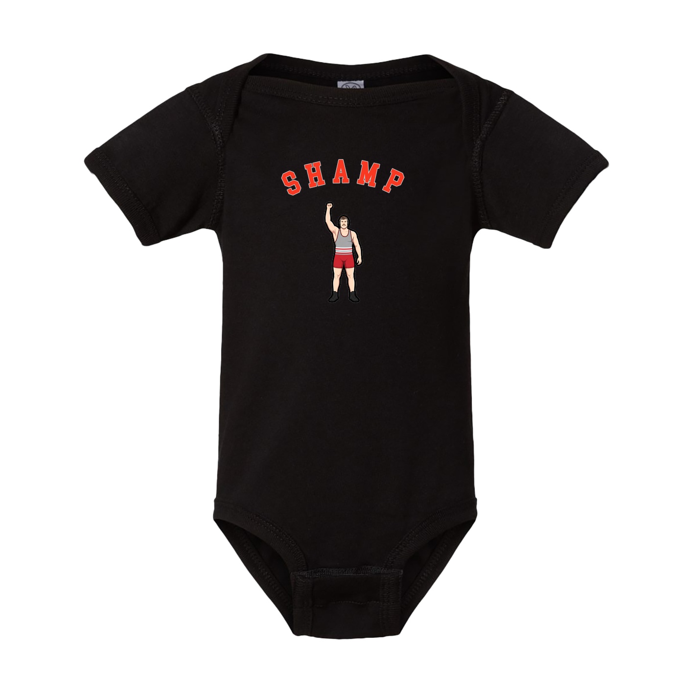 Baby Onesie — Shirsey Arch in Black