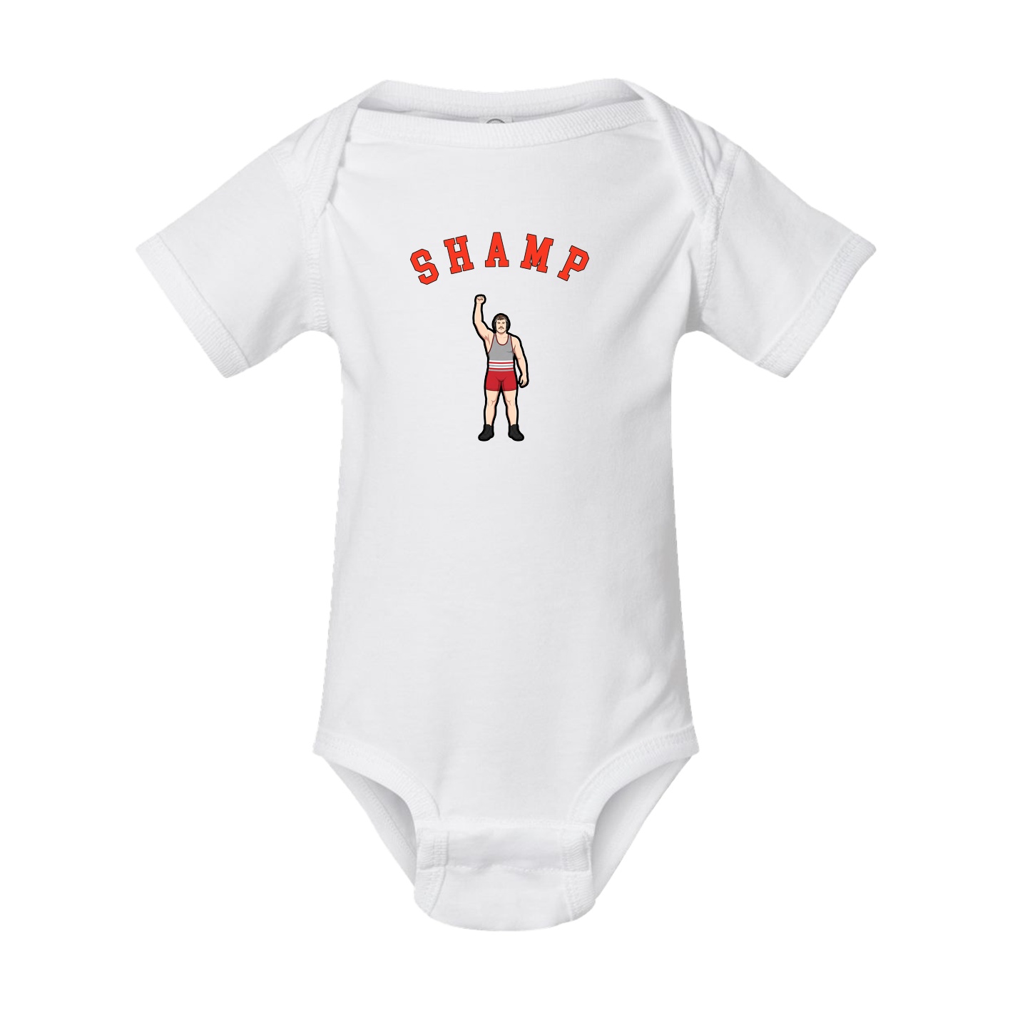 Baby Onesie — Shirsey Arch in White