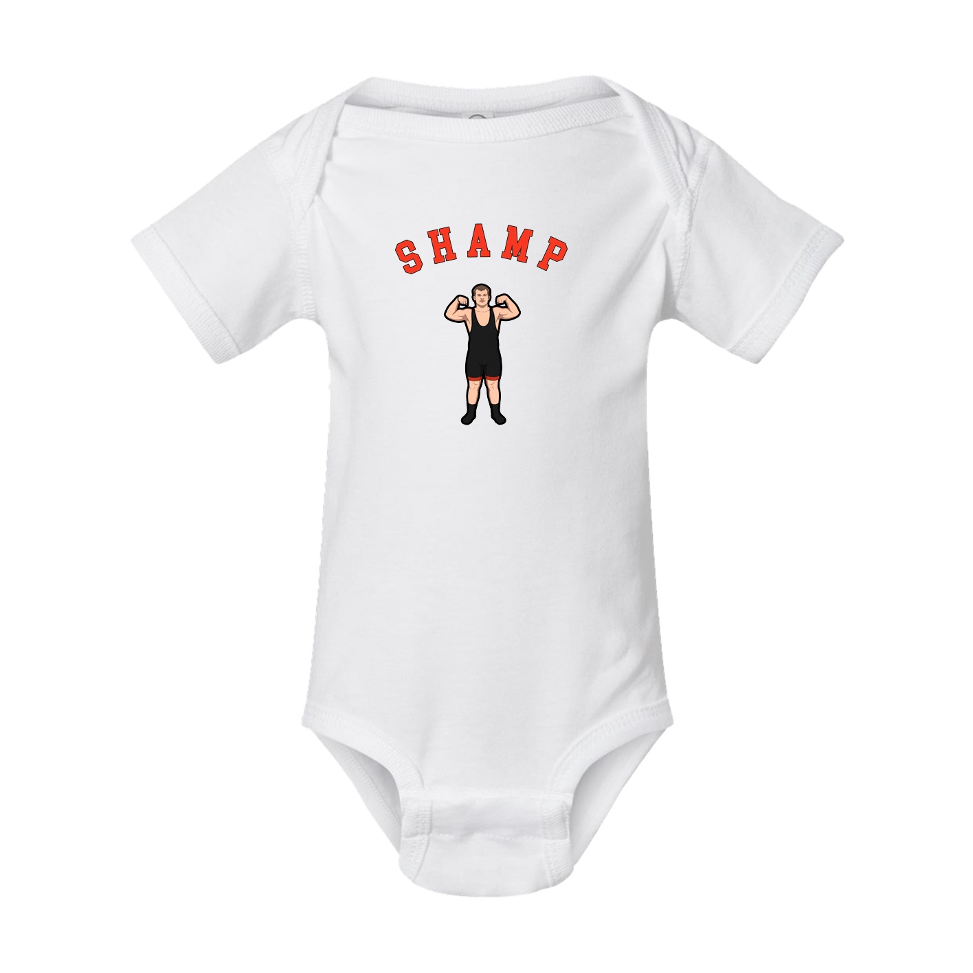 Baby Onesie — Shirsey Arch in White