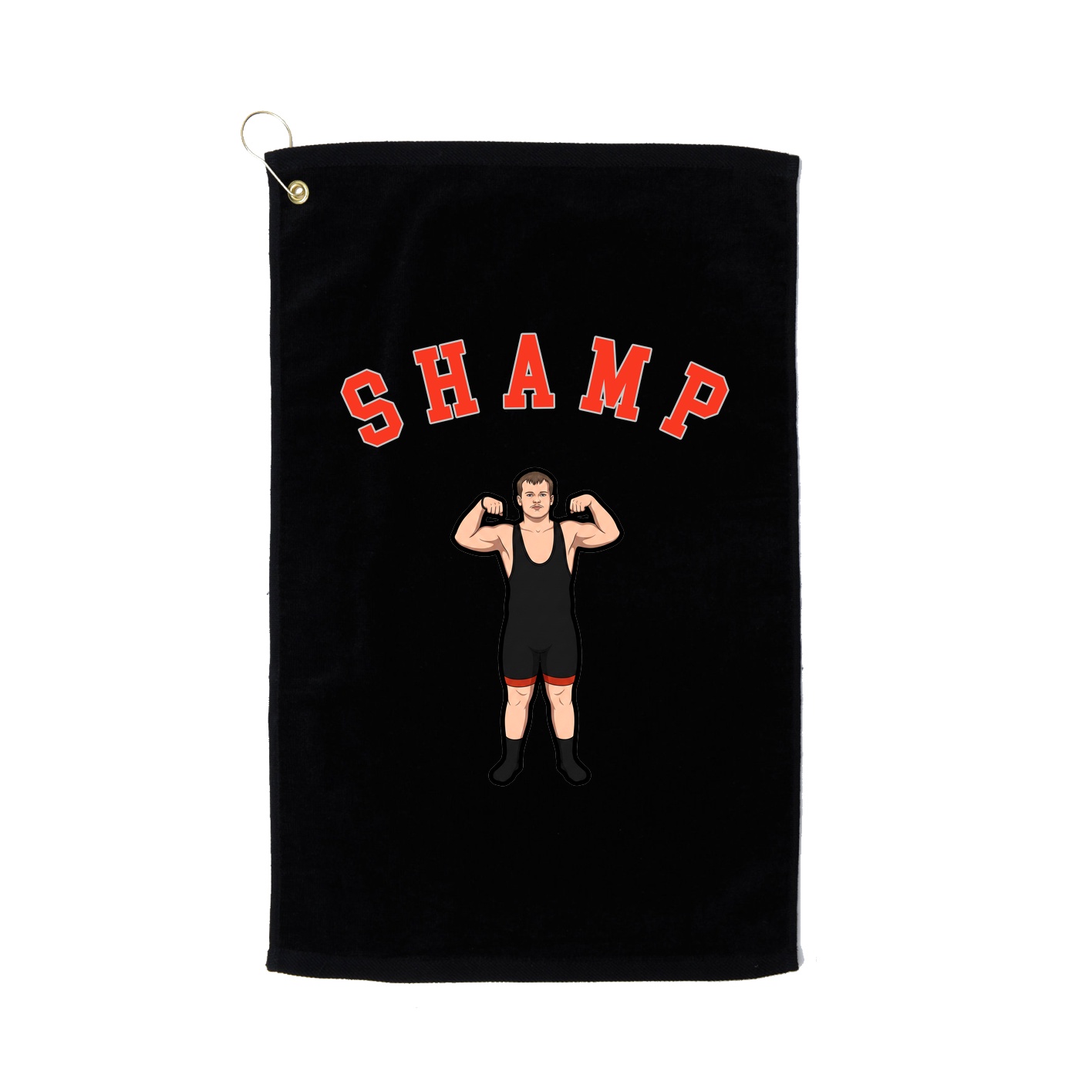 Golf Towel — Shirsey Arch in Black