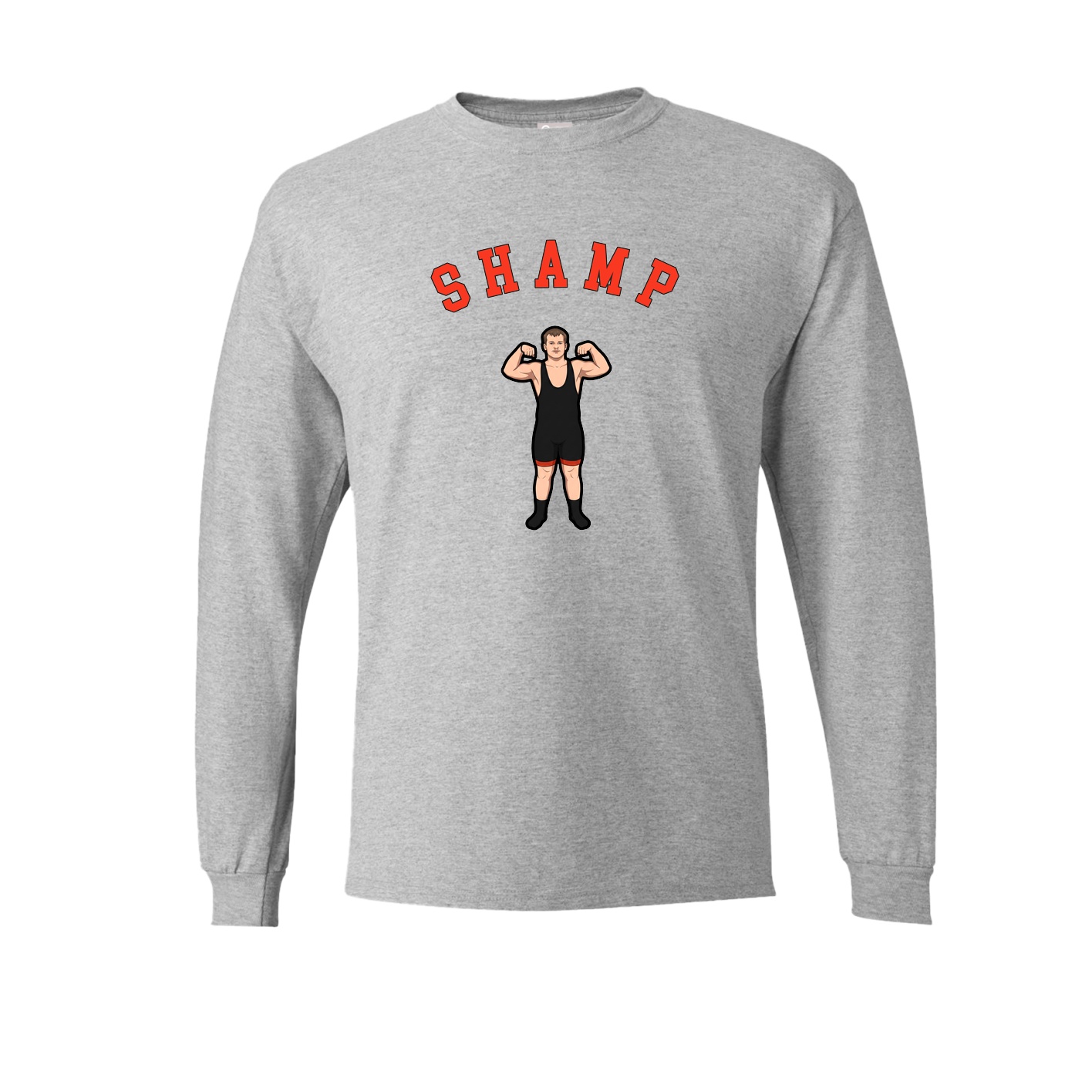 Long Sleeve Tee — Shirsey Arch in Grey