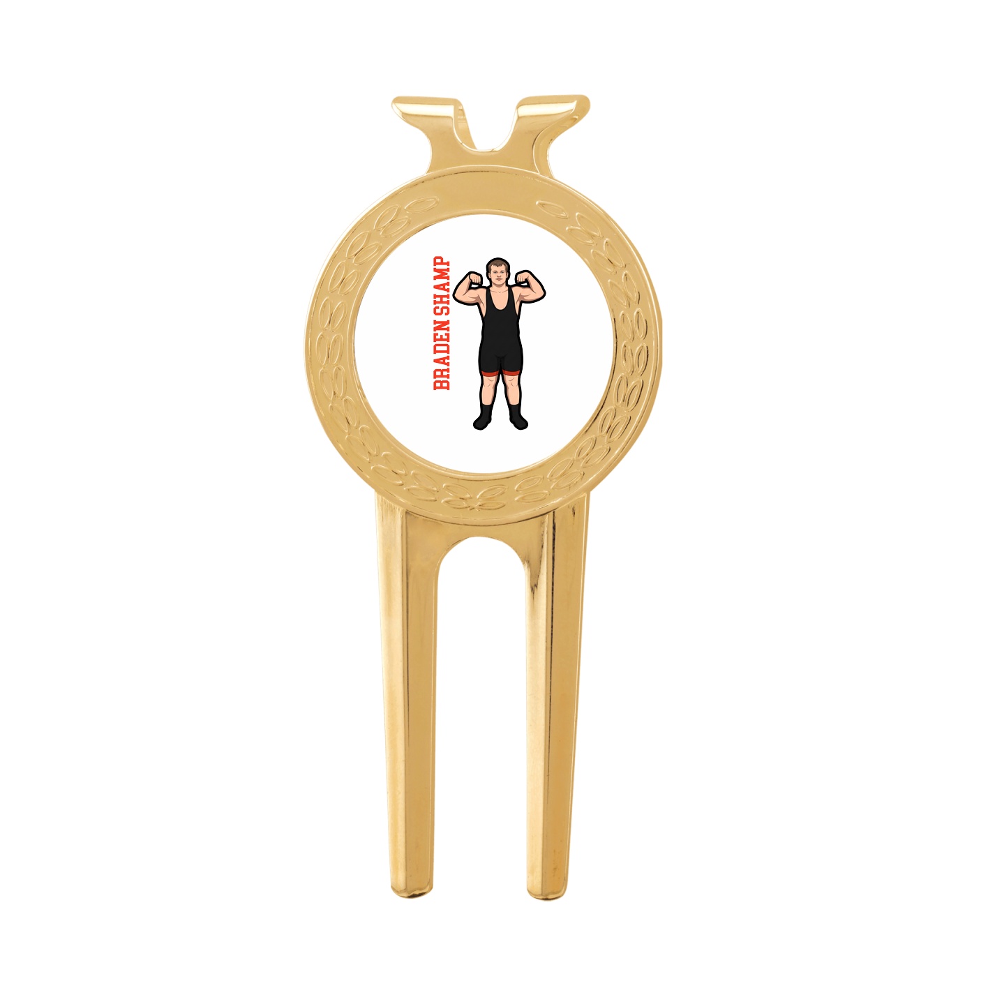 Divot Tool with Ball Marker — Name Vertical in Classic