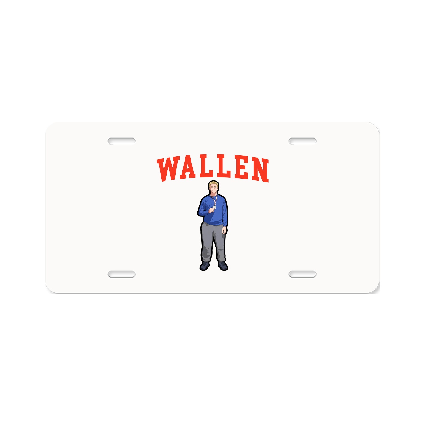 License Plate — Shirsey in Classic