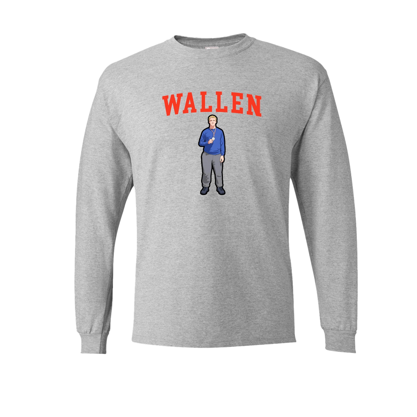 Long Sleeve Tee — Shirsey in Grey