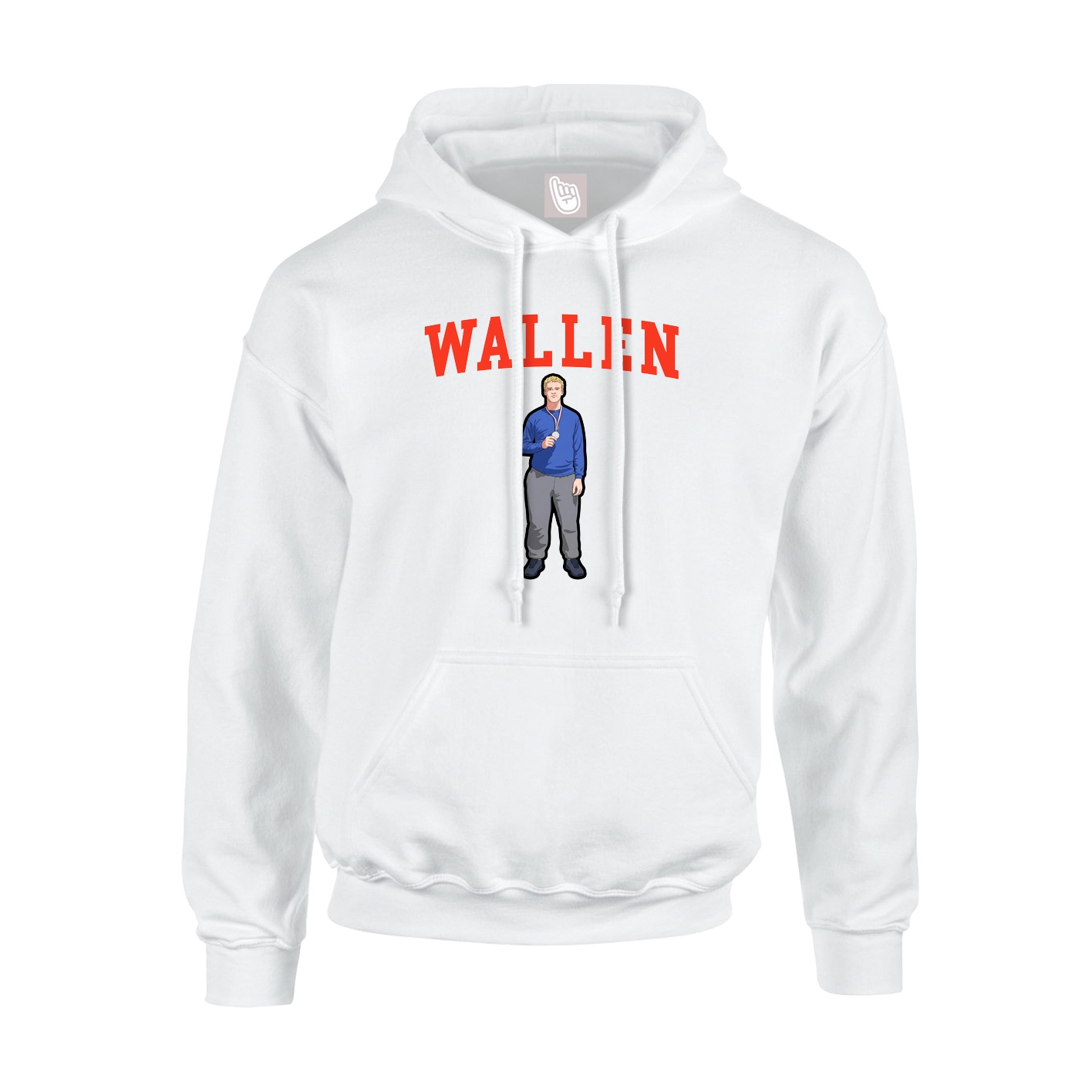 Hoodie — Shirsey in White