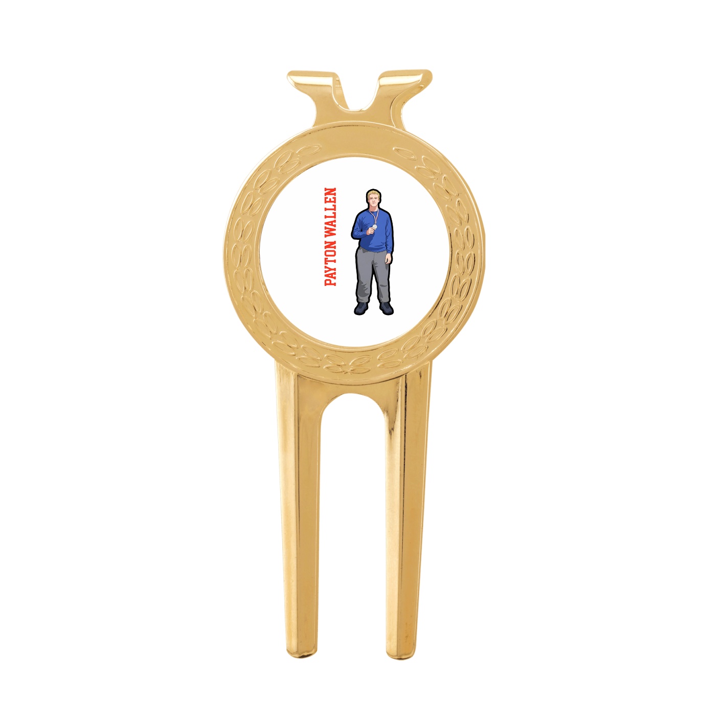 Divot Tool with Ball Marker — Name Vertical in Classic