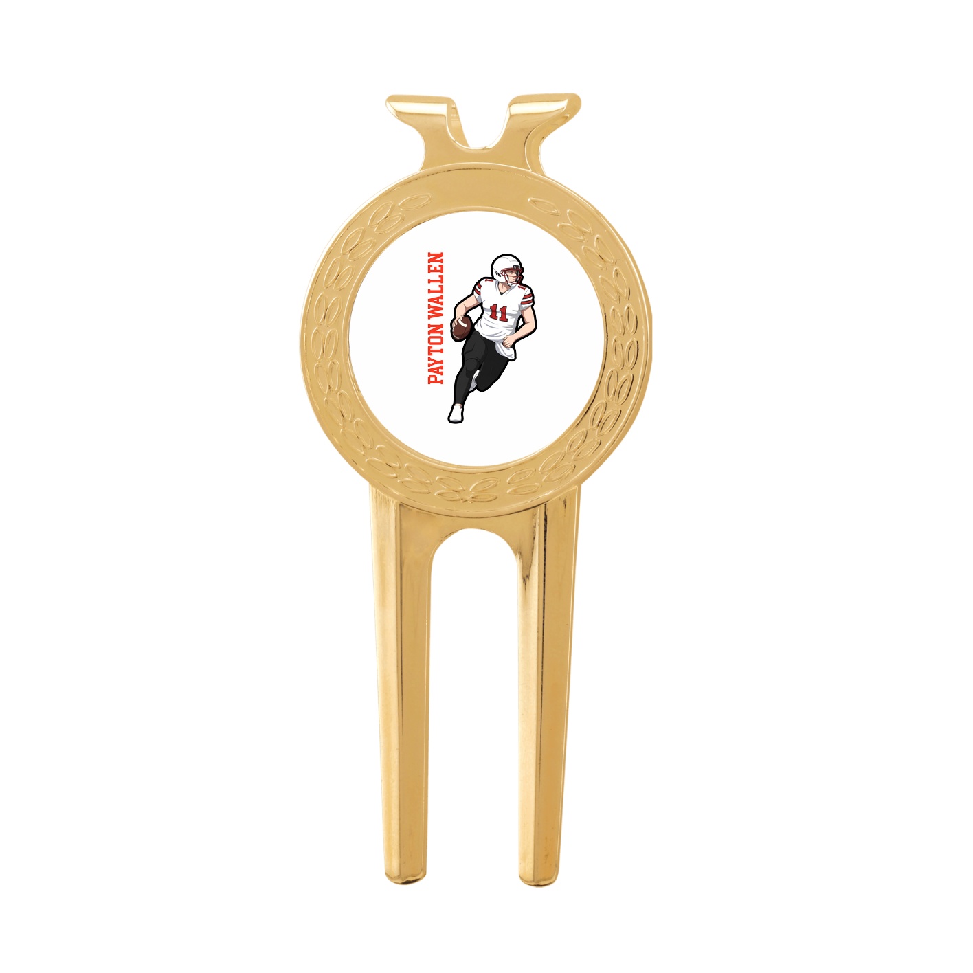 Divot Tool with Ball Marker — Name Vertical in Classic