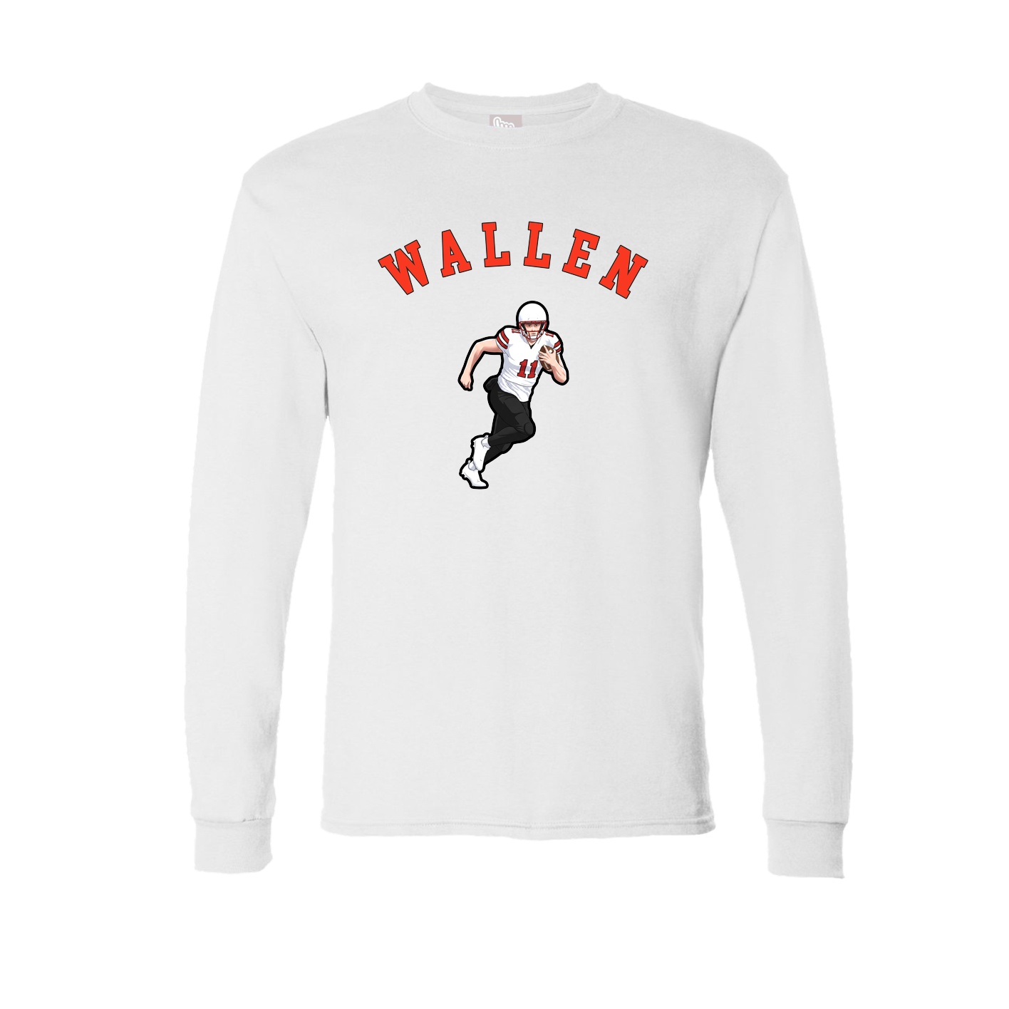 Long Sleeve Tee — Shirsey Arch in White
