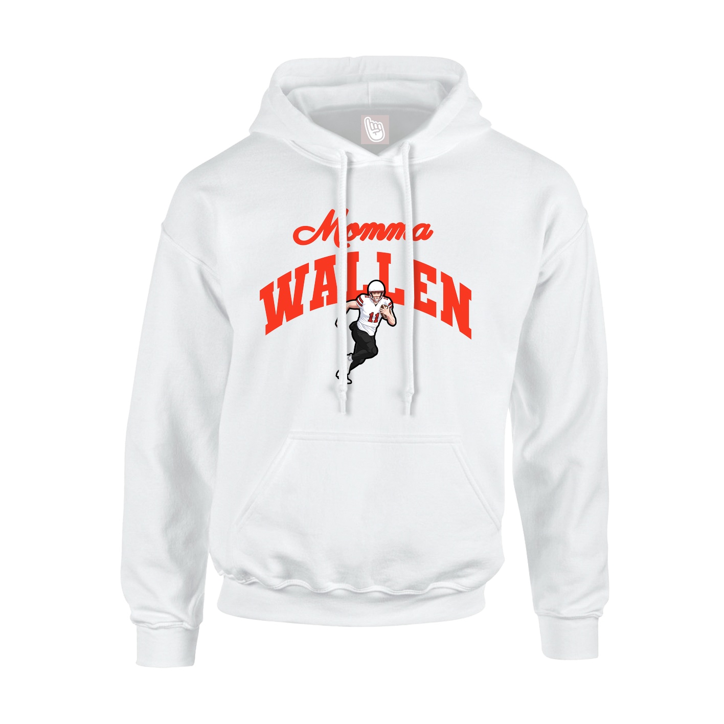 Hoodie — Mothers Day Arch in White