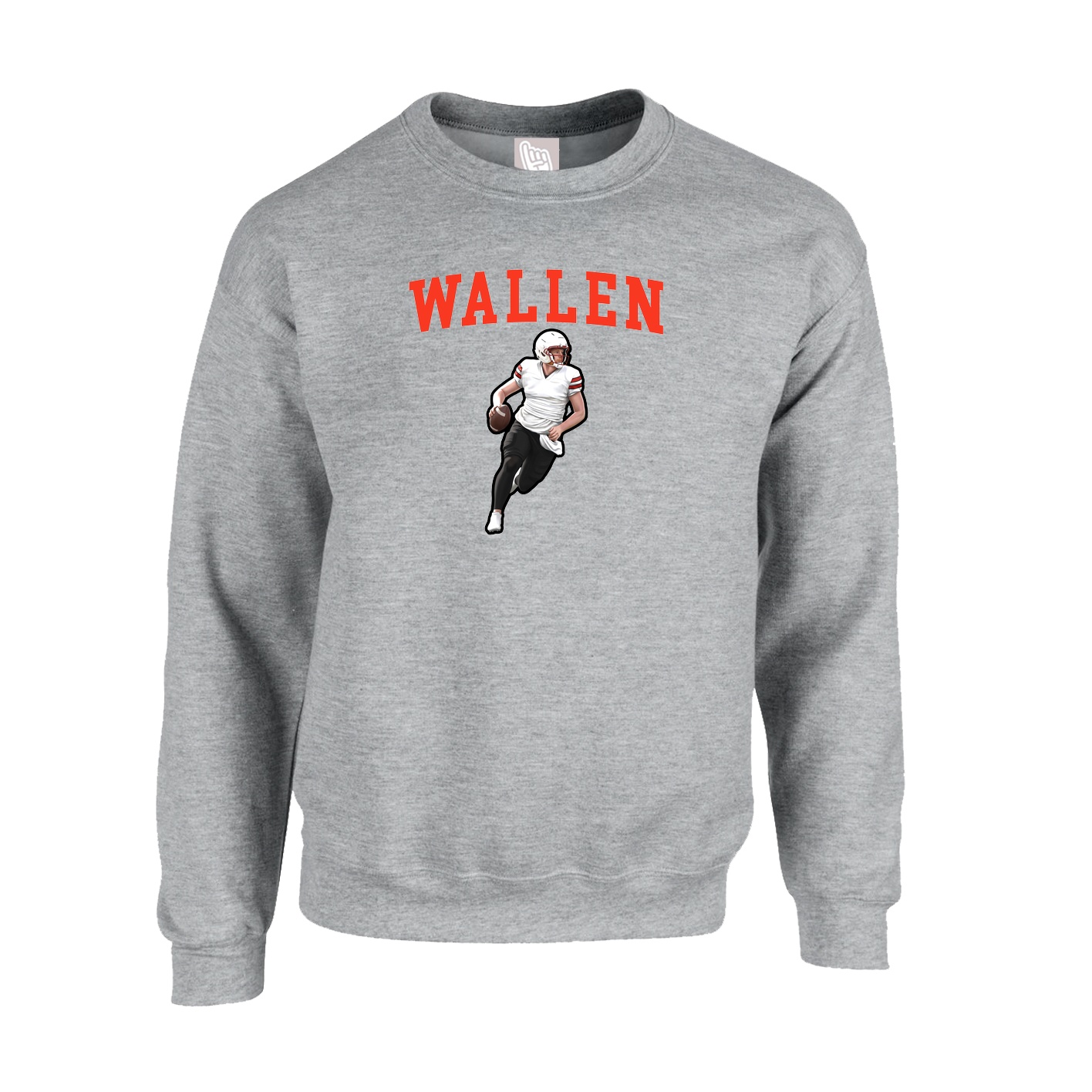 Fleece Crew — Shirsey in Grey