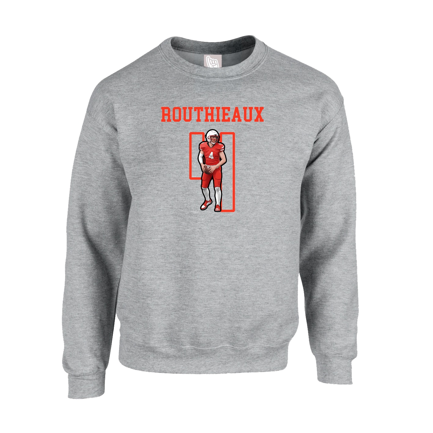 Fleece Crew — Shirsey in Grey