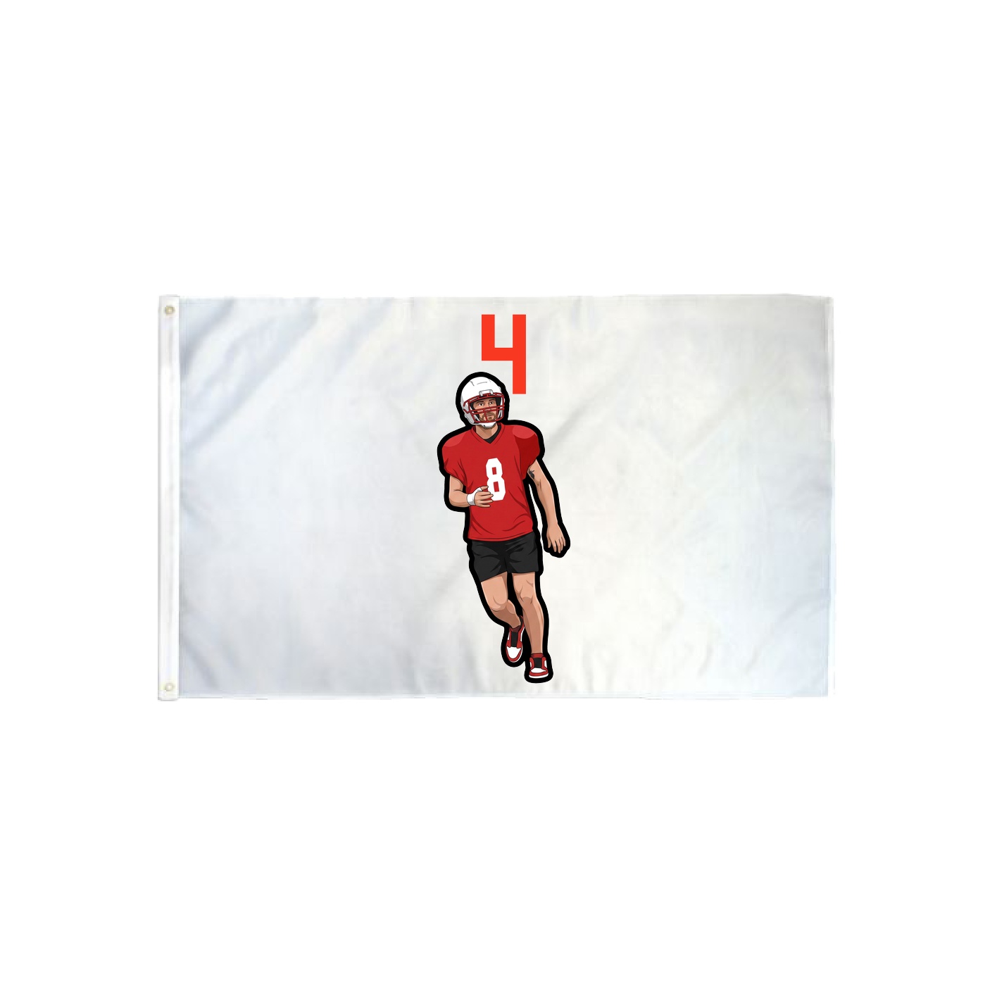 3x5 Flag — Number Top in Classic