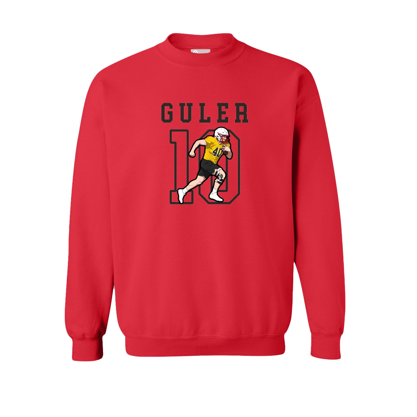 Fleece Crew — Shirsey in Red