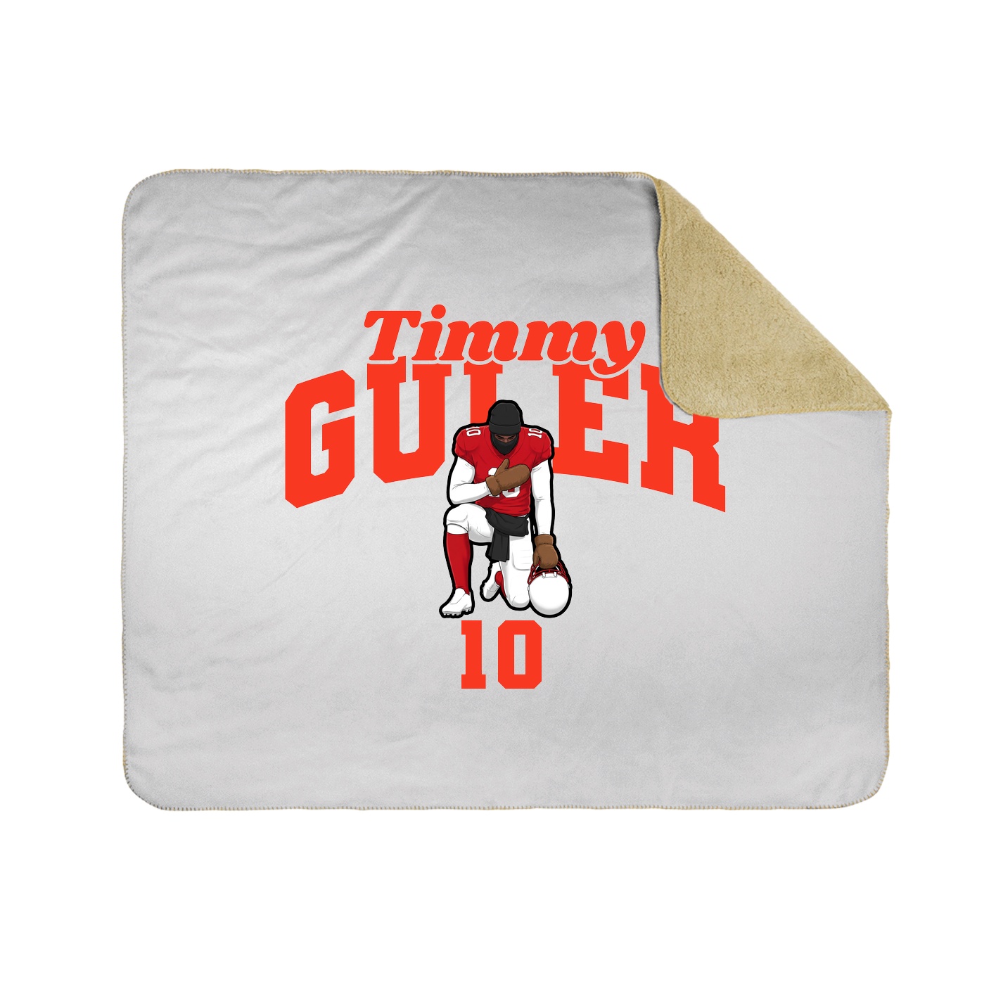 Throw Blanket — Signature Arch in White