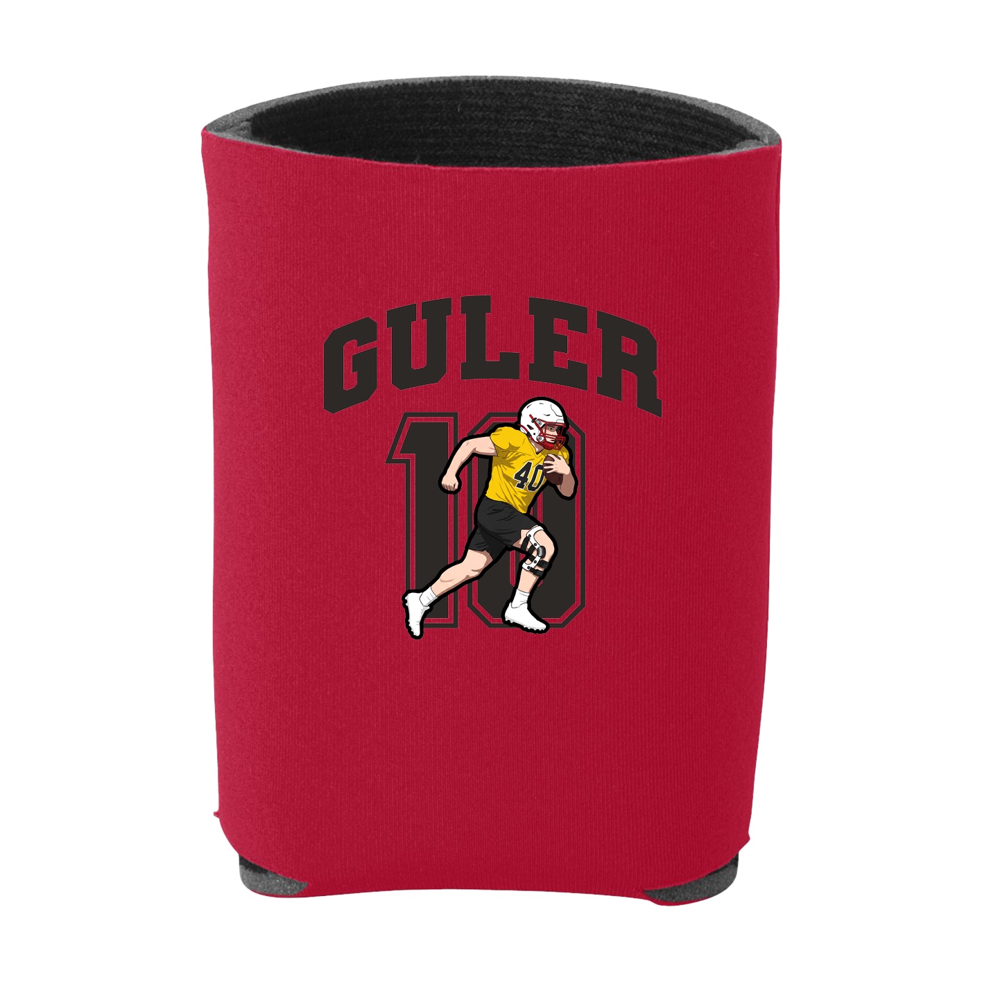 Can Holder — Number in Red
