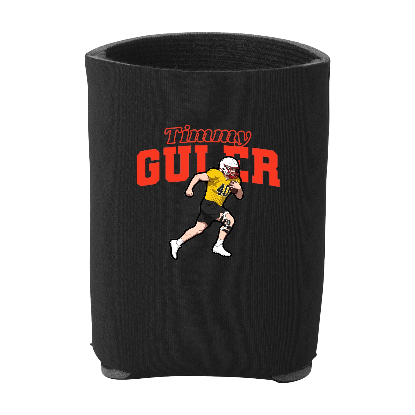 Can Holder — Name Arch in Black