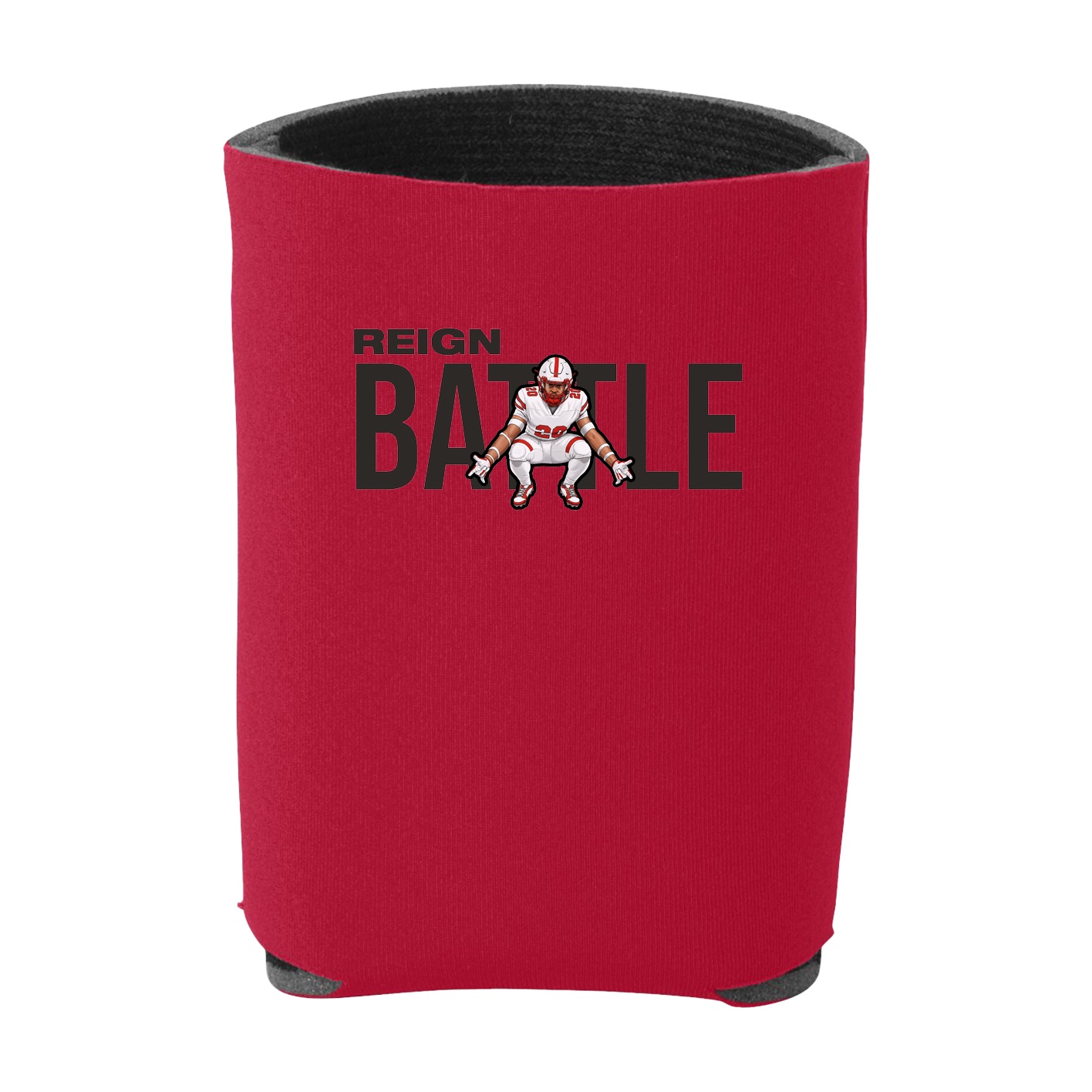 Can Holder — Player Name in Red