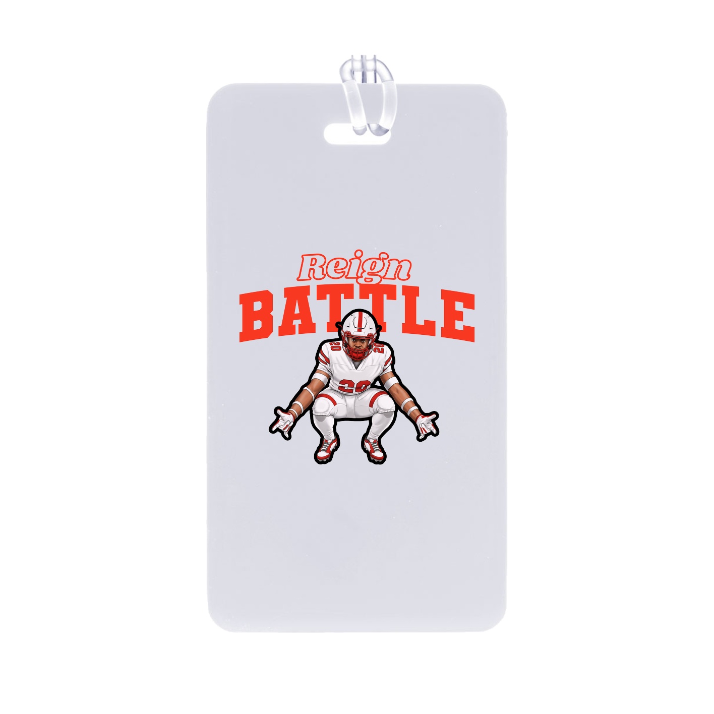 Bag Tag — Name Arch in Classic