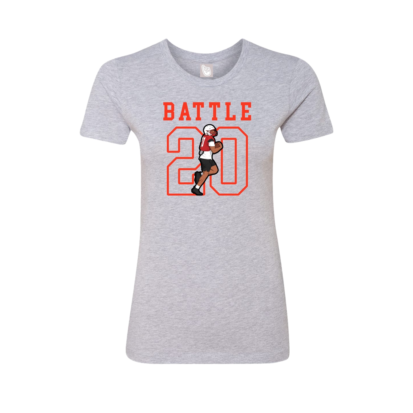 Fitted Women's Tee — Shirsey in Grey
