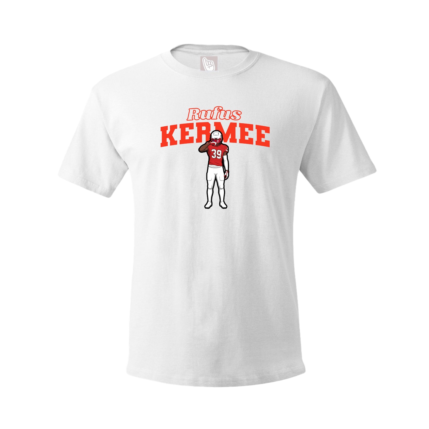 Tee — Name Arch in White