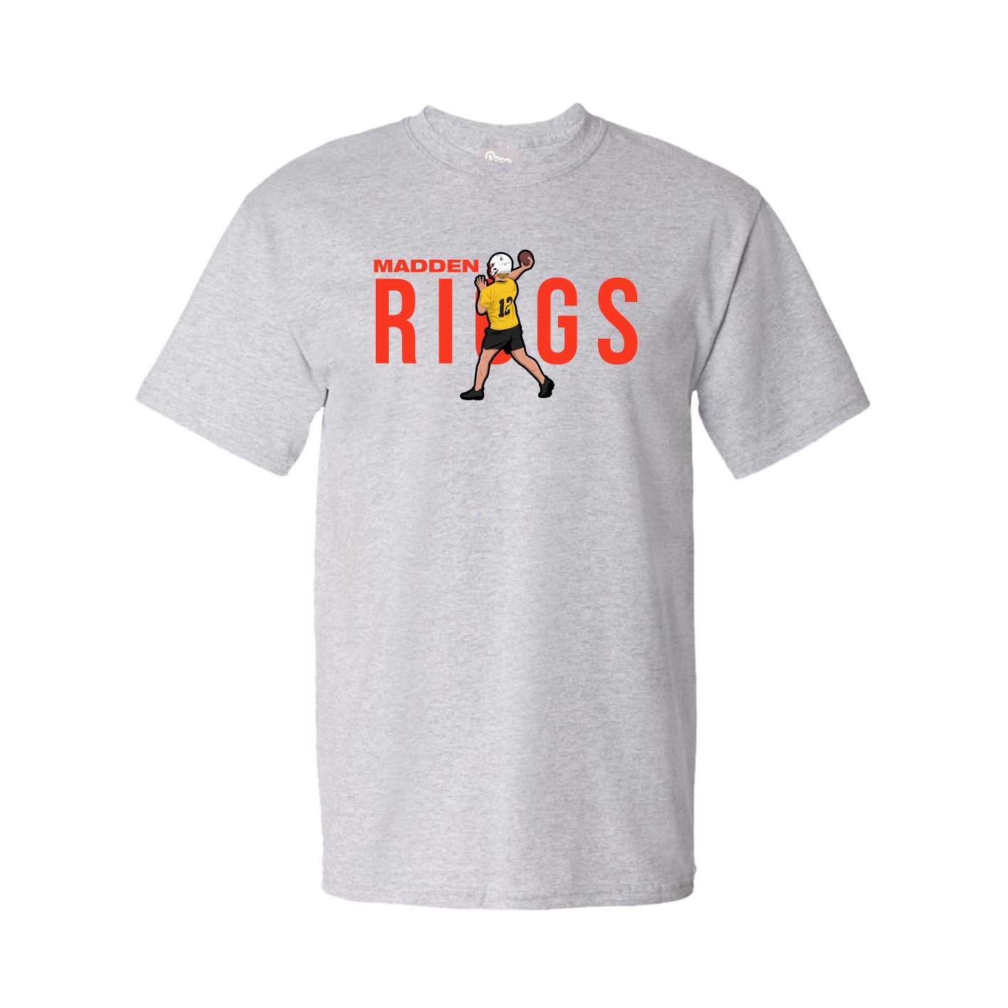 Youth Tee — Player Name in Grey