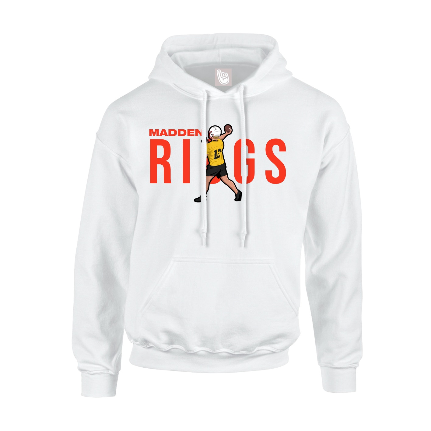 Hoodie — Player Name in White