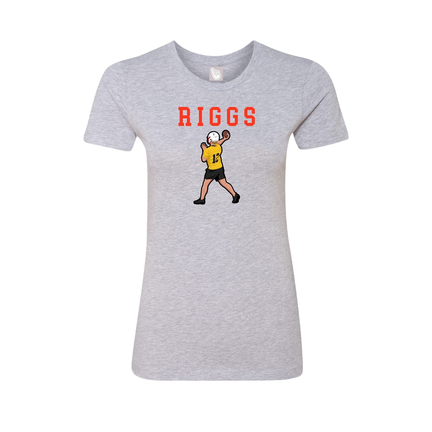Fitted Women's Tee — Shirsey in Grey