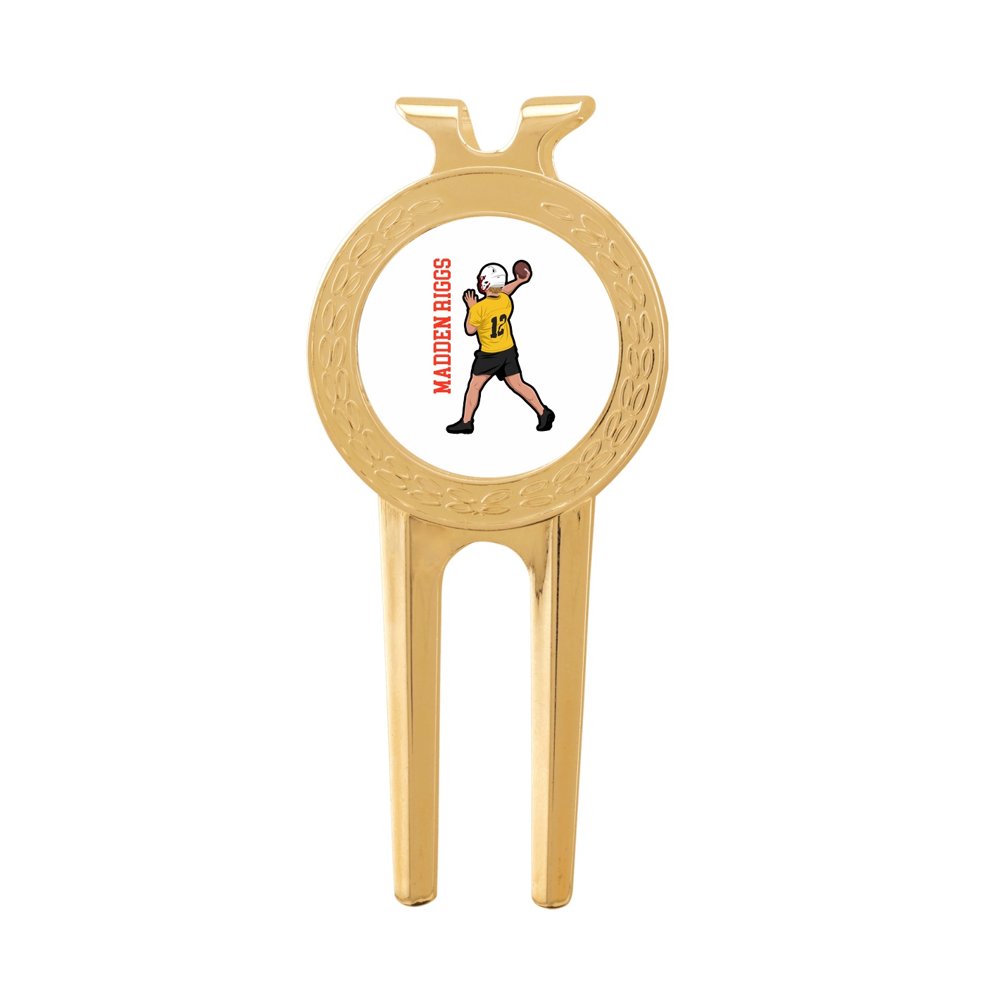 Divot Tool with Ball Marker — Name Vertical in Classic