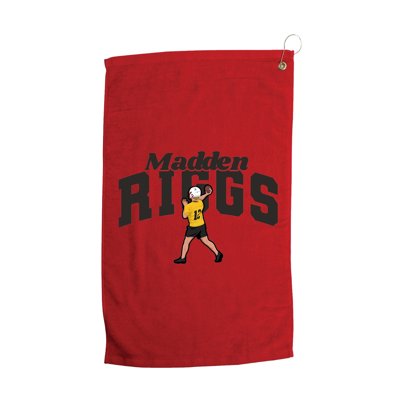 Golf Towel — Signature Arch in Red