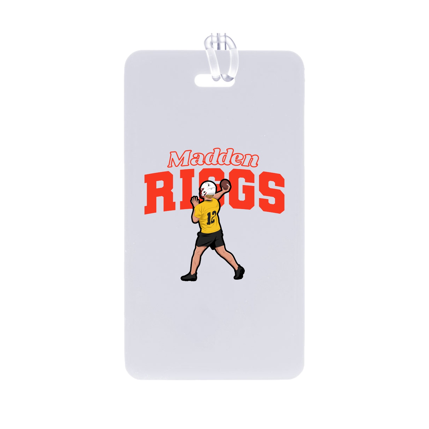 Bag Tag — Name Arch in Classic