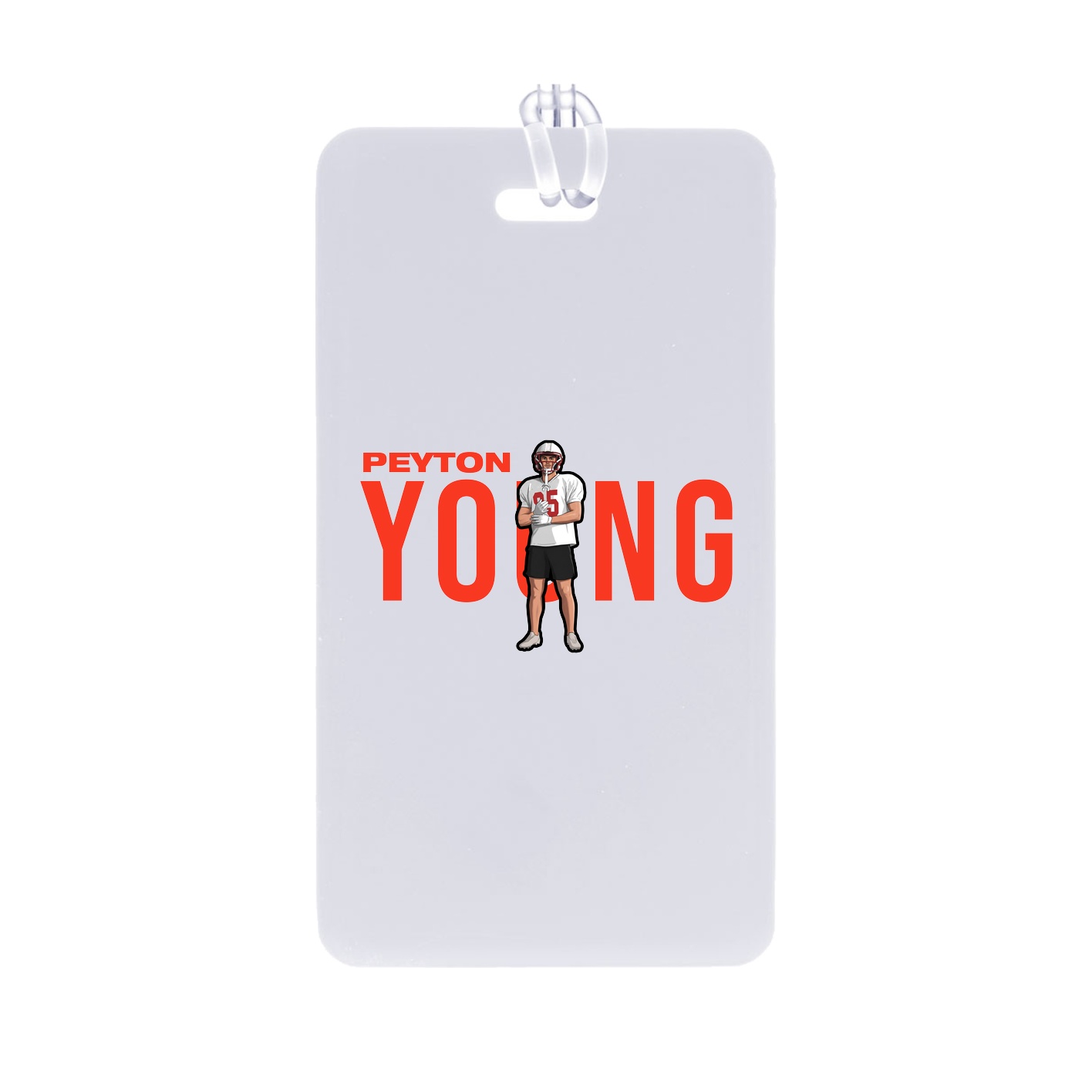 Bag Tag — Player Name in Classic