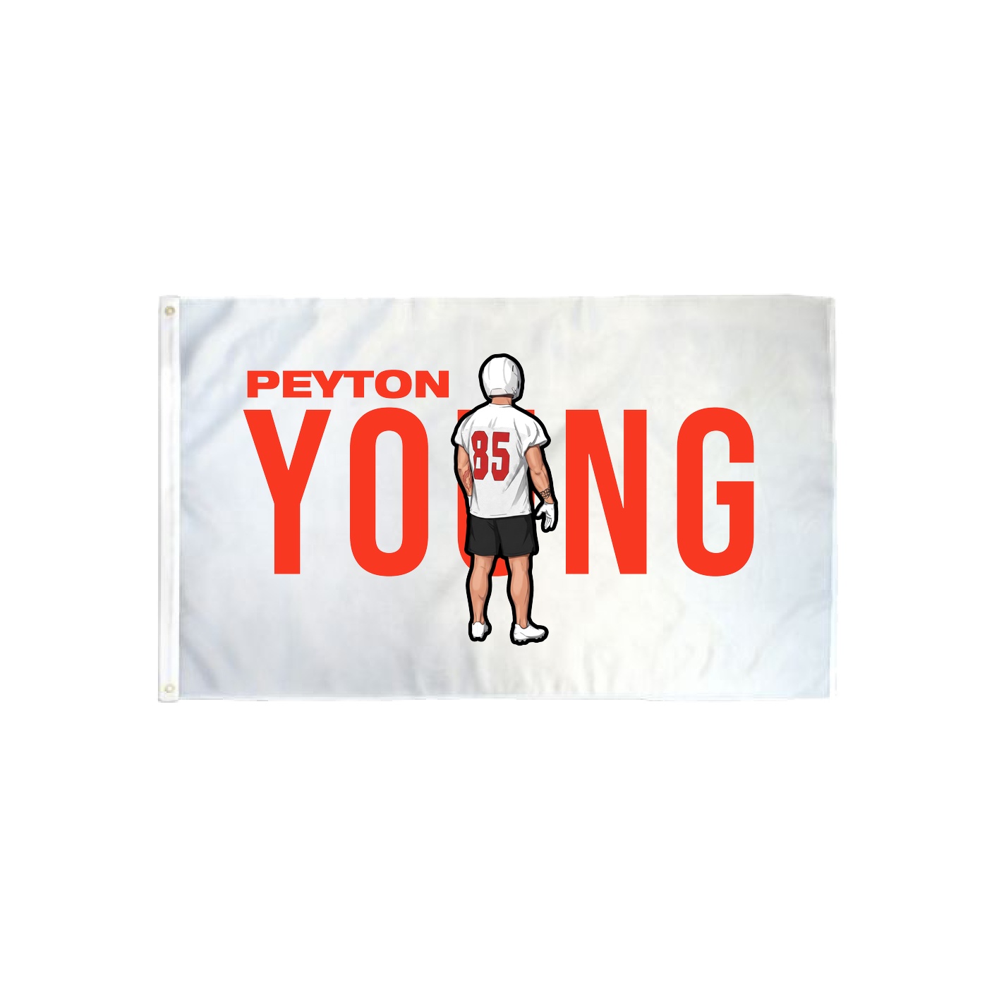 3x5 Flag — Player Name in Classic