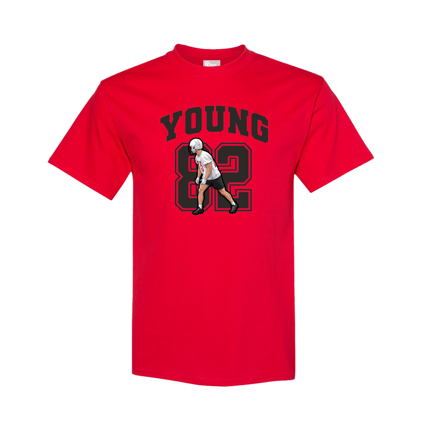 Tee — Number in Red