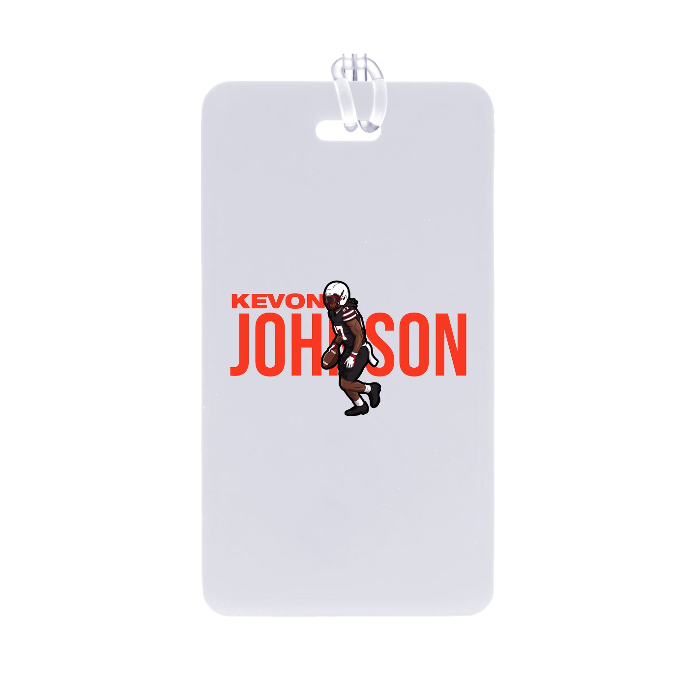 Bag Tag — Player Name in Classic