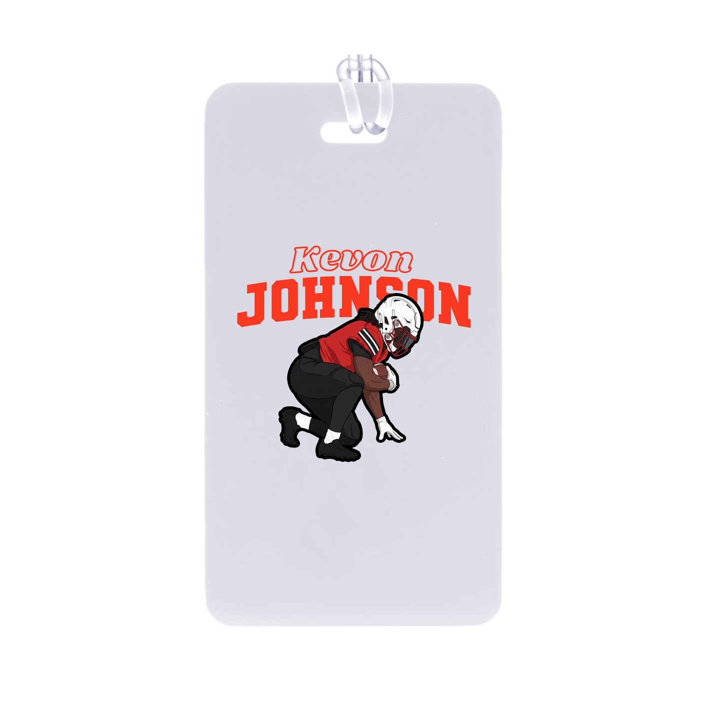 Bag Tag — Name Arch in Classic